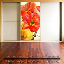 Kwiatowiec - dekoracja na szafę