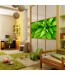 Zielone liście - dekoracja na szafę