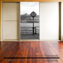 Zegar - dekoracja na szafę