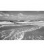 Fototapeta morze - czarno biała