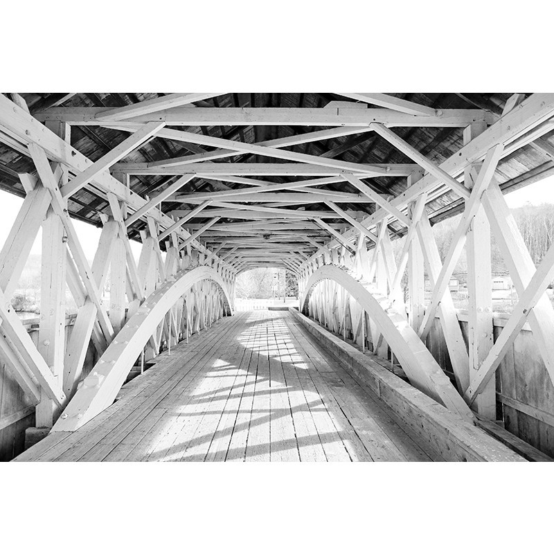 Fototapeta drewniany most