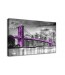 Ozdoba ściany w formie obrazu - fioletowy most