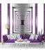 Fototapeta czarno biała z fioletowym - tunel w salonie