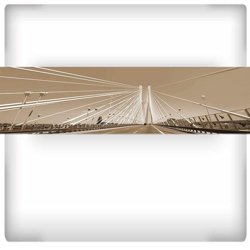 Fototapeta panoramiczna - most Rędziński