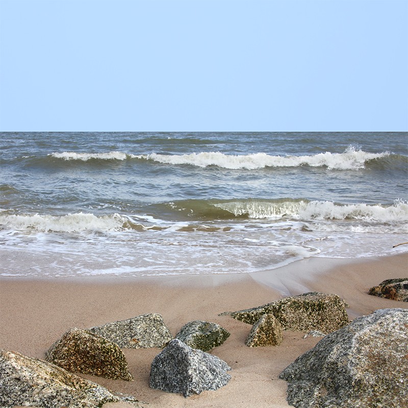Fototapeta kamienie na plaży