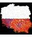 Fototapeta artystyczna mapa Polski