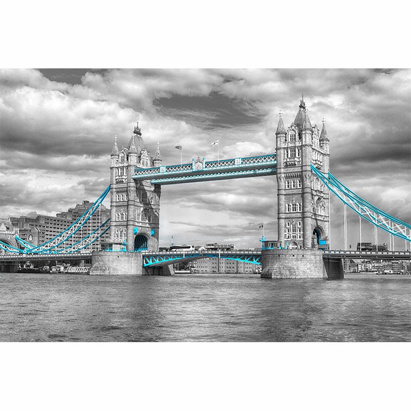 Fototapeta Londyn czarno biała