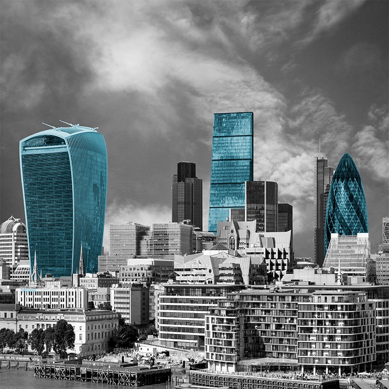 Fototapeta panorama Londynu