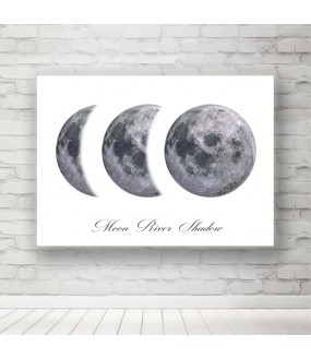 Plakat księżyc