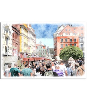 Obraz na płótnie Jarmark Wrocławski nr 70098