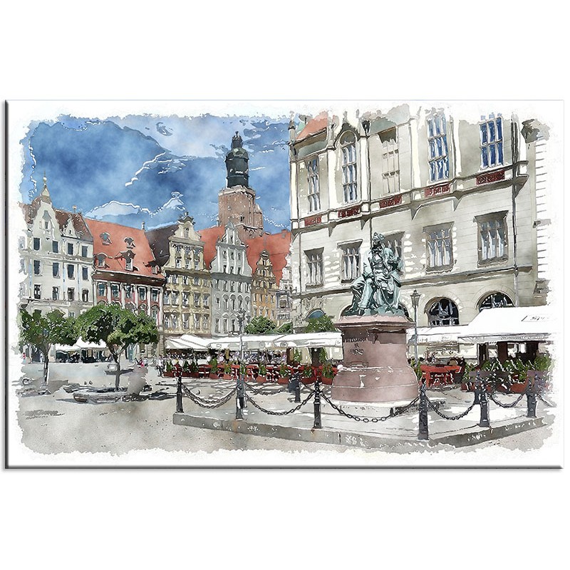 Fredro Wrocław - obraz na płótnie nr 70074