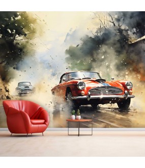 Fototapeta samochody wyścigowe