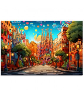 Obraz Sagrada Familia Barcelona nr 10046