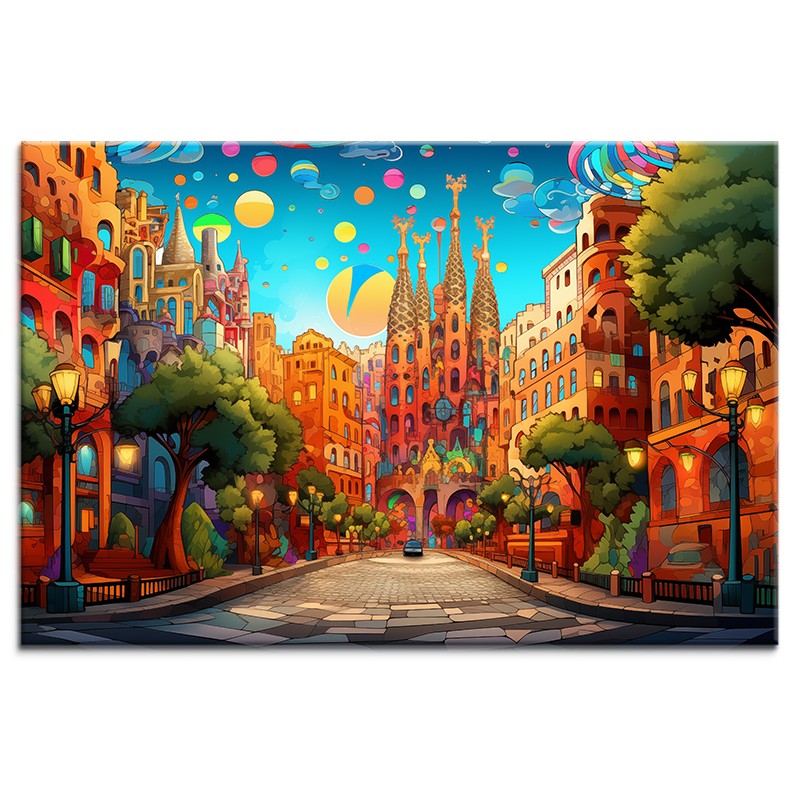 Obraz Sagrada Familia Barcelona nr 10046