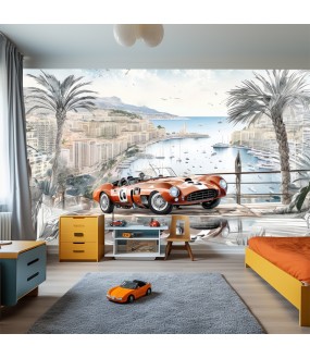 Fototapeta Samochody dla Dzieci