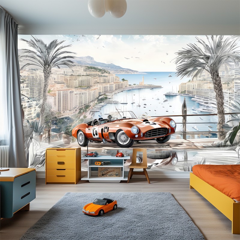 Fototapeta Samochody dla Dzieci na ścianę