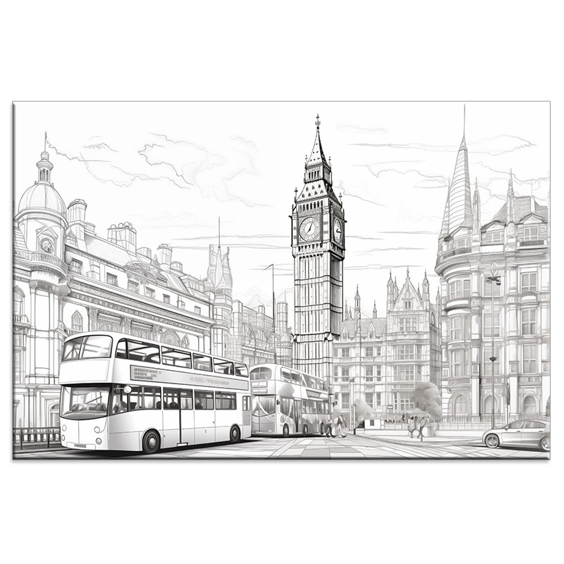 Obraz Londyn Big Ben - nr 10058