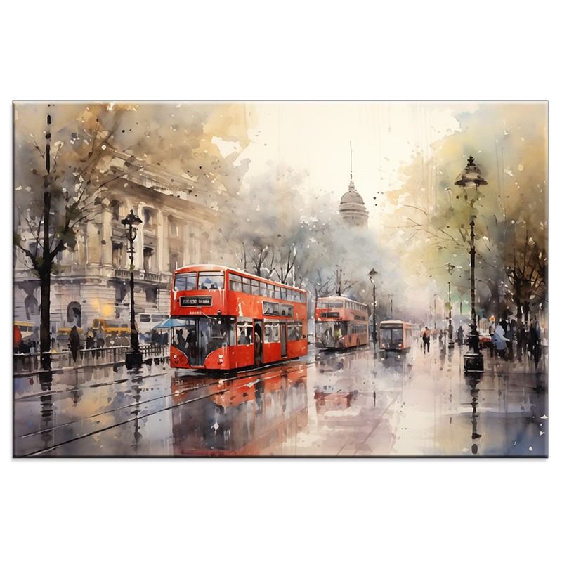 Obraz Londyn w deszczu - nr 10063