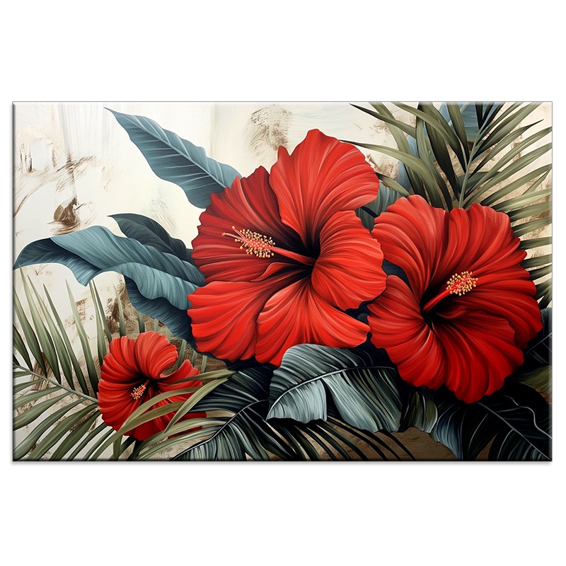 Obraz na płótnie Hibiskus nr 10072