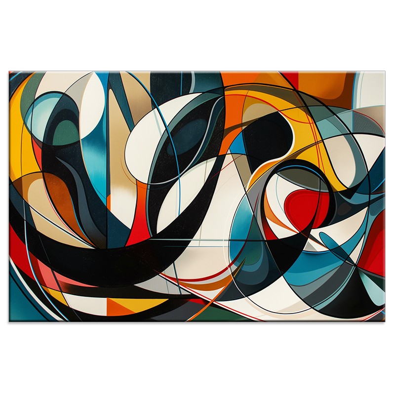 Geometria Emocji - Obraz Abstrakcja nr 10079