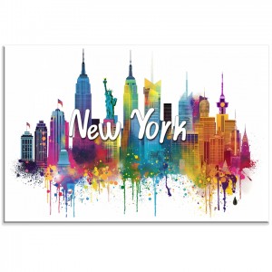 Obraz Kolorowy New York nr 10102