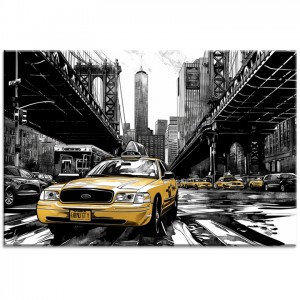 Obraz Taksówki Nowego Jorku – Obraz nr 10103