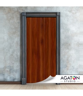 Angielski Burgund - Naklejka na drzwi - nr N-80100