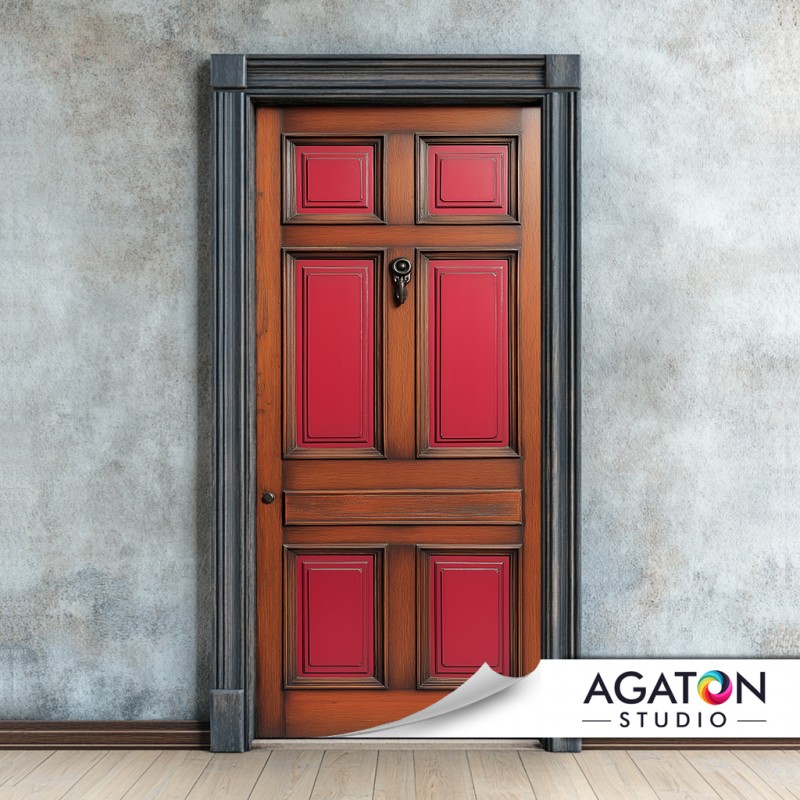 Czerwona Sonata - Naklejka - nr N-80108