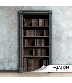 Książki | Naklejka na drzwi nr N-80111