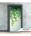 Zwisające Liście | Naklejka na drzwi nr N-80116