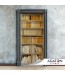 Biblioteczka z Książkami | Naklejka na drzwi nr N-80120