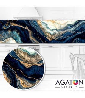 Magia Agatu - Fototapeta Kuchenna