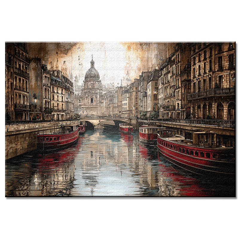 Obraz Paryska Przystań nr 10198