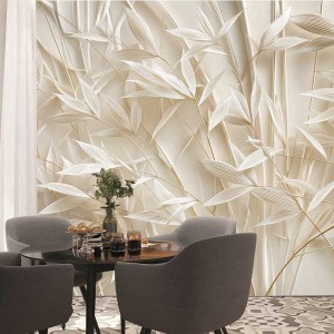 Fototapeta Kremowe Liście