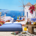 Grecja Santorini - Fototapeta
