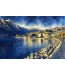 fototapeta Złoty krajobraz Alp nad Gardą