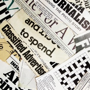 Fototapeta gazeta