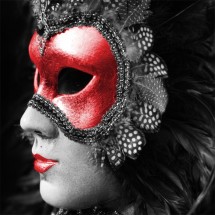 Fototapeta męska maska karnawałowa