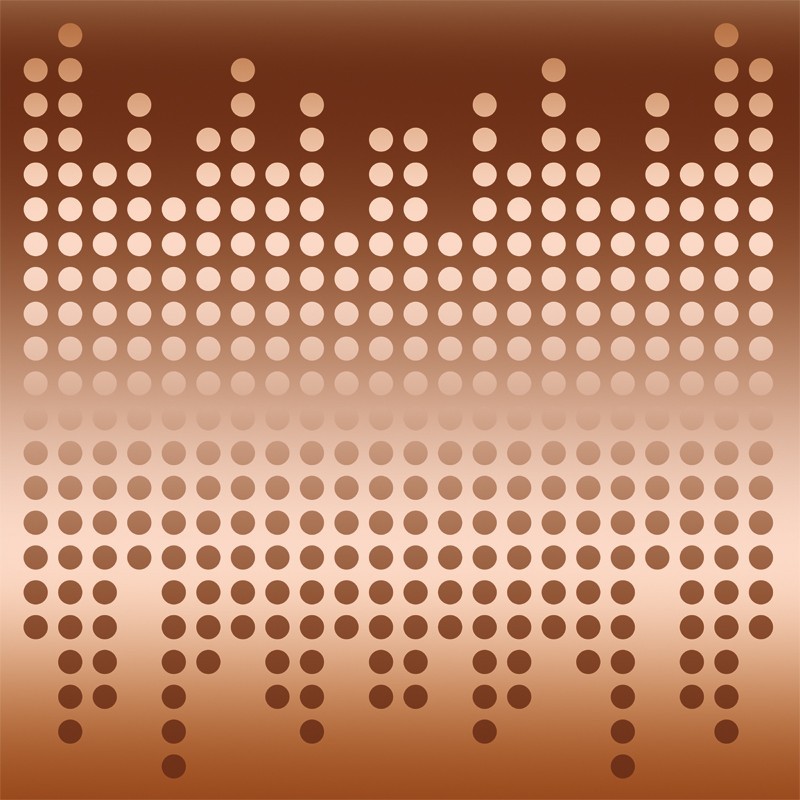 Metal z dziurkami - fototapeta na ścianę