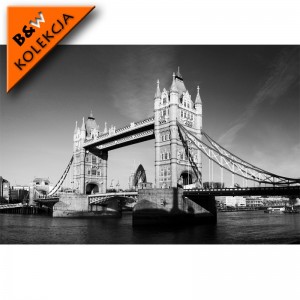 Fototapeta Tower Bridge - czarno biała
