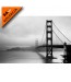 Fototapeta zamglony Golden Gate