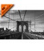 Fototapeta most Brookliński - czarno biała