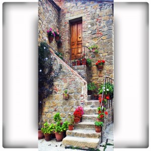 Fototapeta włoska kamienica