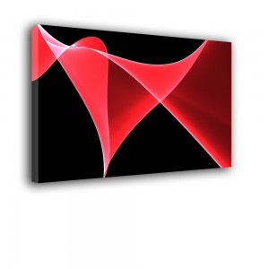 Ozdoba ściany w formie obrazu - sinusoida - Abstrakcja nr 2090