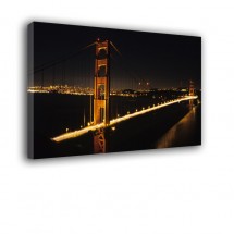 Obraz most Golden Gate w nocy nr 2216