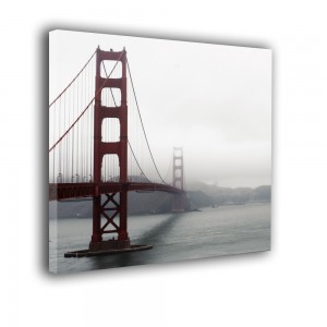 Obraz kwadratowy Golden Gate nr 2243