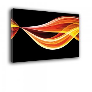 Ozdoba ściany w formie obrazu płomienna abstrakcja nr 2298