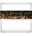 Fototapeta panoramiczna - okna wieżowców nocą