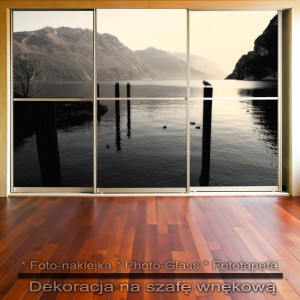 Jezioro Garda - fototapeta lub naklejka na szfę