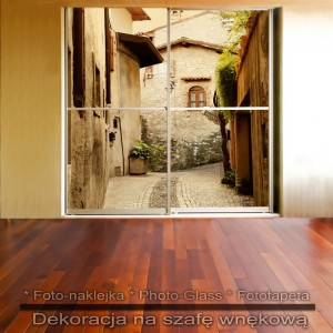 Limone Włochy - fototapeta naklejka na szafę